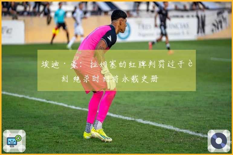 埃迪·豪：拉姆塞的红牌判罚过于苛刻 绝杀时刻将永载史册